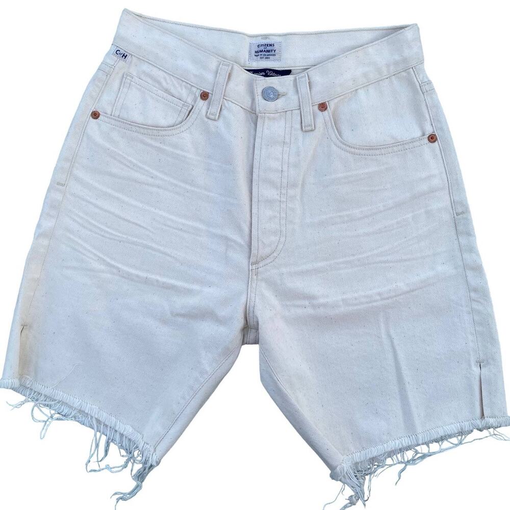 COH Aliana Natural Selvedge Vintage Shorts 25